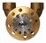 ¾” bronze pump, <b>40-size</b>, flange mounted with BSP threaded ports